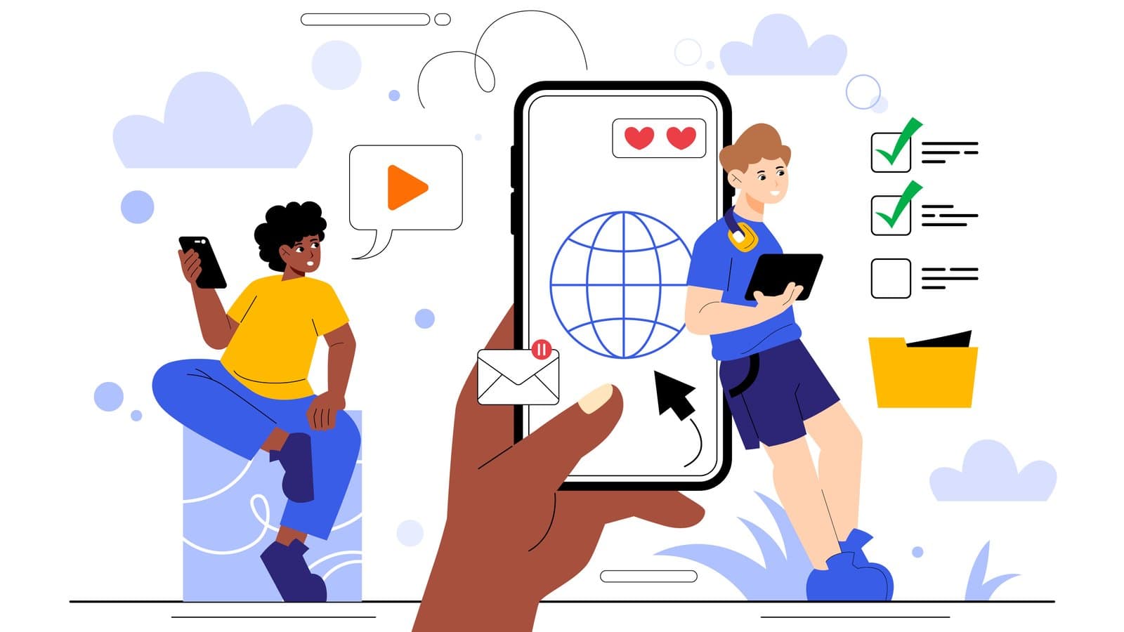 How to Identify Core App Features and Your Addressable Market for Your App — cover illustration